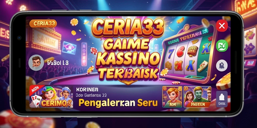 Tampilan gameplay CERIA33 yang mengasyikkan dan interaktif.