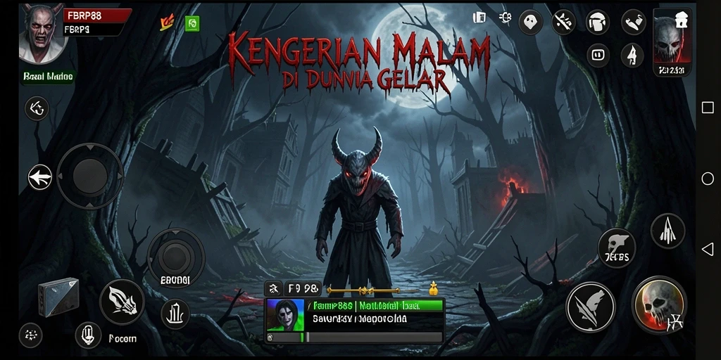 Gameplay FBRP88 yang menakutkan dan penuh ketegangan.