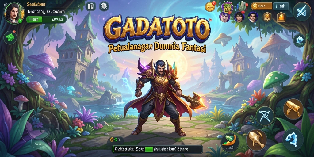 Tampilan gameplay GADAITOTO yang menakjubkan dan penuh aksi.