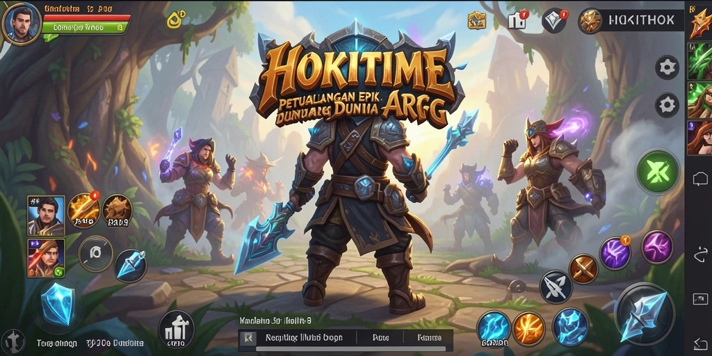 Gameplay seru HOKITIME dengan grafis menawan.