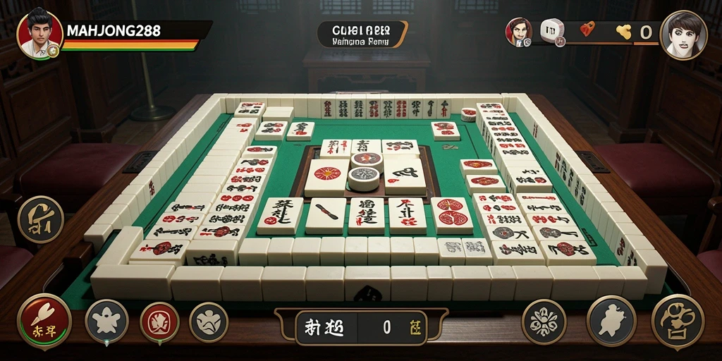 Tampilan menarik dari gameplay MAHJONG288 dalam kategori olahraga.