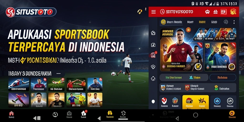 Tampilan antarmuka SITUSTOTO saat bermain taruhan olahraga.